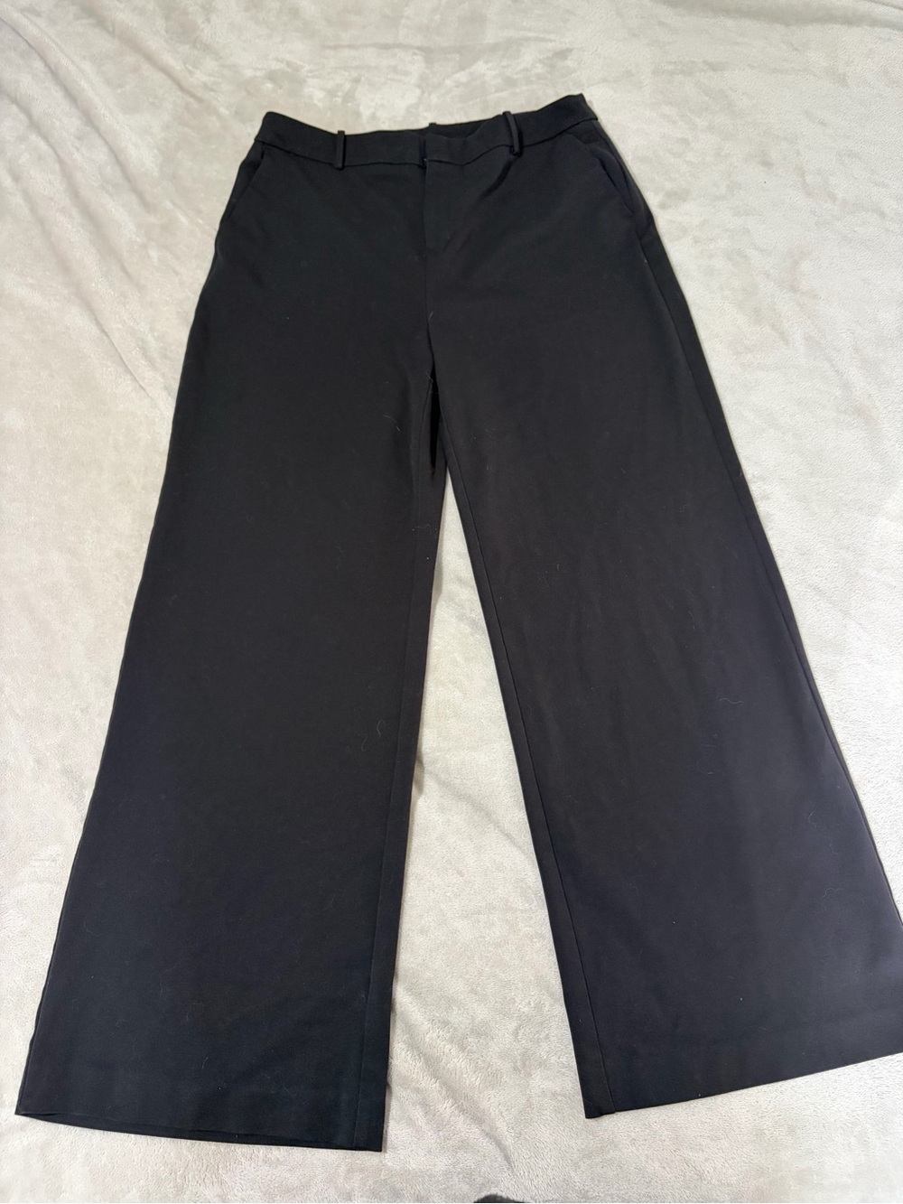 Women’s Size 16 Black Wide Leg Dress Pants Trouser Pants
